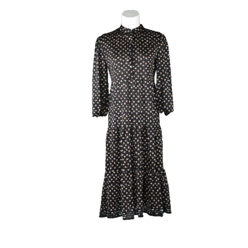 Max Studio Floral Women's Long Sleeve Dress